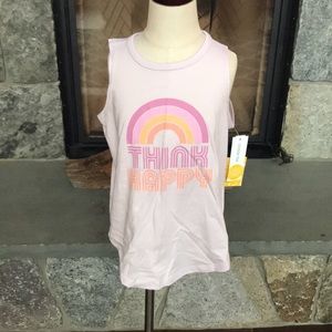 NWT Girls Graphic Tank